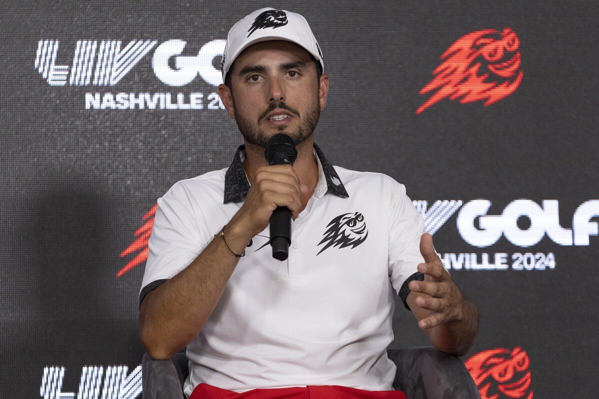 Abraham Ancer abre con 64 para liderar LIV Golf con el campeón del US Open Bryson DeChambeau a 3 golpes